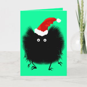 Carte Araignée de Noël