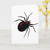 Carte Araignée mortelle (Fleur jaune)