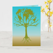 Carte Arborescence mondiale (Fleur jaune)