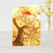 Carte Arbre (Fleur jaune)