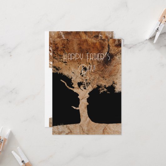 Carte Arbre à bois (Devant/Arrière en situation)