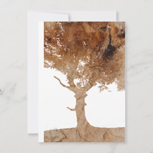Carte Arbre à bois (Dos)
