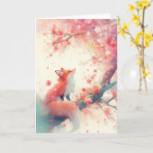 Carte Arbre à fleurs Cerisier Red Fox (Fleur jaune)