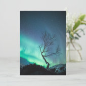 Carte Arbre à lumière nordique (Debout devant)