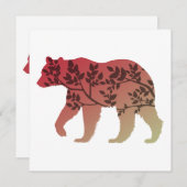 Carte Arbre à ours (Devant / Derrière)