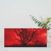 Carte Arbre Abstrait (Debout devant)