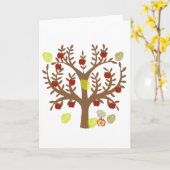 Carte Arbre Apple (Fleur jaune)