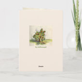 Carte Arbre Apple vintage (Dos)