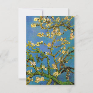 Carte Arbre aux amandes en fleurs par Vincent van Gogh