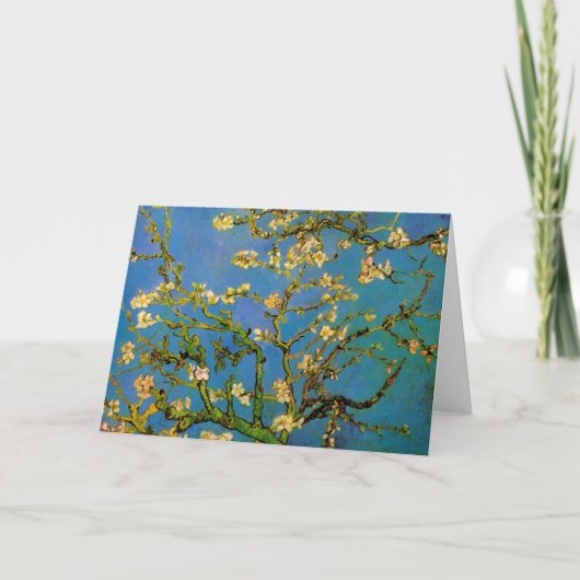 Carte Arbre aux amandes en fleurs par Vincent van Gogh (Devant)