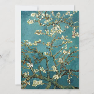 Carte Arbre aux amandes en fleurs, Vincent van Gogh.