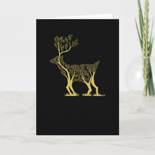 Carte Arbre aux cerfs (Devant)