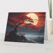 Carte Arbre bonsaï (Dos)