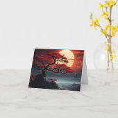 Carte Arbre bonsaï (Fleur jaune)