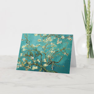 Carte Arbre d'amande florissant Vintage Floral Van Gogh