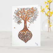 Carte Arbre de l'inspiration (Fleur jaune)