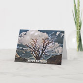 CARTE ARBRE DE MONTAGNE (Devant)