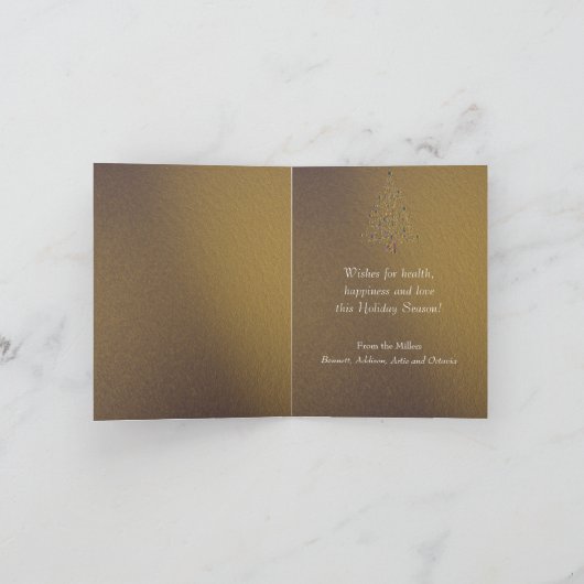 Carte Arbre de Noël (Intérieur)