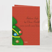 Carte Arbre de Noël (Dos)