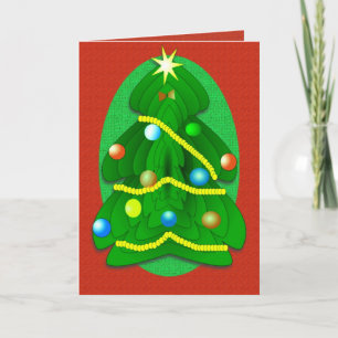 Carte Arbre de Noël