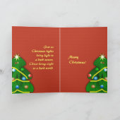 Carte Arbre de Noël (Intérieur)