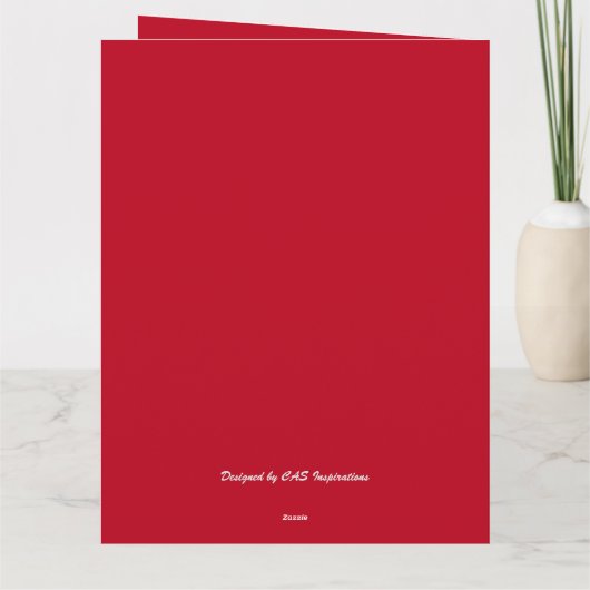 Carte Arbre de Noël (Dos)