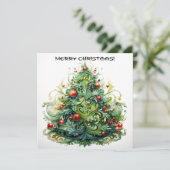 Carte Arbre de Noël (Debout devant)