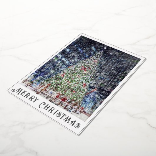 Carte Arbre de Noël (Rotation)