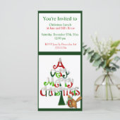 Carte Arbre de Noël (Debout devant)