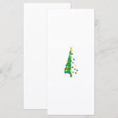 Carte Arbre de Noël (Devant / Derrière)