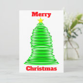 Carte Arbre de Noël (Debout devant)