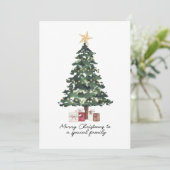 Carte Arbre de Noël (Debout devant)