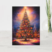 Carte Arbre de Noël (Devant)