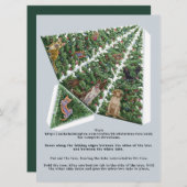 Carte Arbre de Noël 3D avec Chats et Chiens Pop Up (Devant / Derrière)