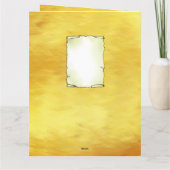 Carte Arbre de Noël amusant (Dos)