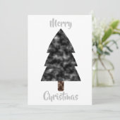 Carte Arbre de Noël Black Waterton (Debout devant)