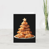 Carte Arbre de Noël Croissant (Devant)