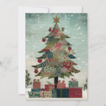 Arbre de Noël de campagne facile à lire en gros ca