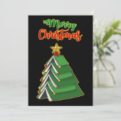 Carte Arbre de Noël de la réservation IV (Debout devant)