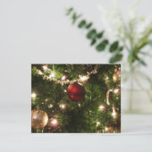 Carte Arbre de Noël I Vacances Plutôt vert et rouge (Debout devant)