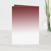 Carte Arbre de Noël Inspirant Rouge Blanc Or   (Dos)