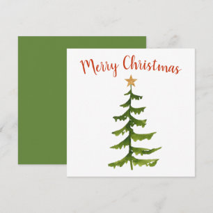 Carte Arbre de Noël Joyeux Noël