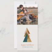 Carte Arbre de Noël minimal (Devant)