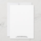 Carte Arbre de Noël Rainbow (Dos)