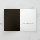 Carte Arbre de Noël, voeux de Noël (Intérieur)