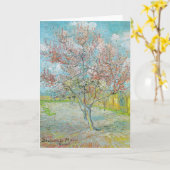 Carte Arbre de pêche à fleurs | Vincent van Gogh (Fleur jaune)