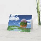 Carte Arbre de saison (Devant)