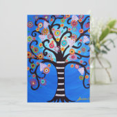 CARTE ARBRE DE VIE (Debout devant)
