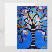 CARTE ARBRE DE VIE (Devant / Derrière)