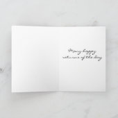 Carte Arbre de vie anniversaire (Intérieur)